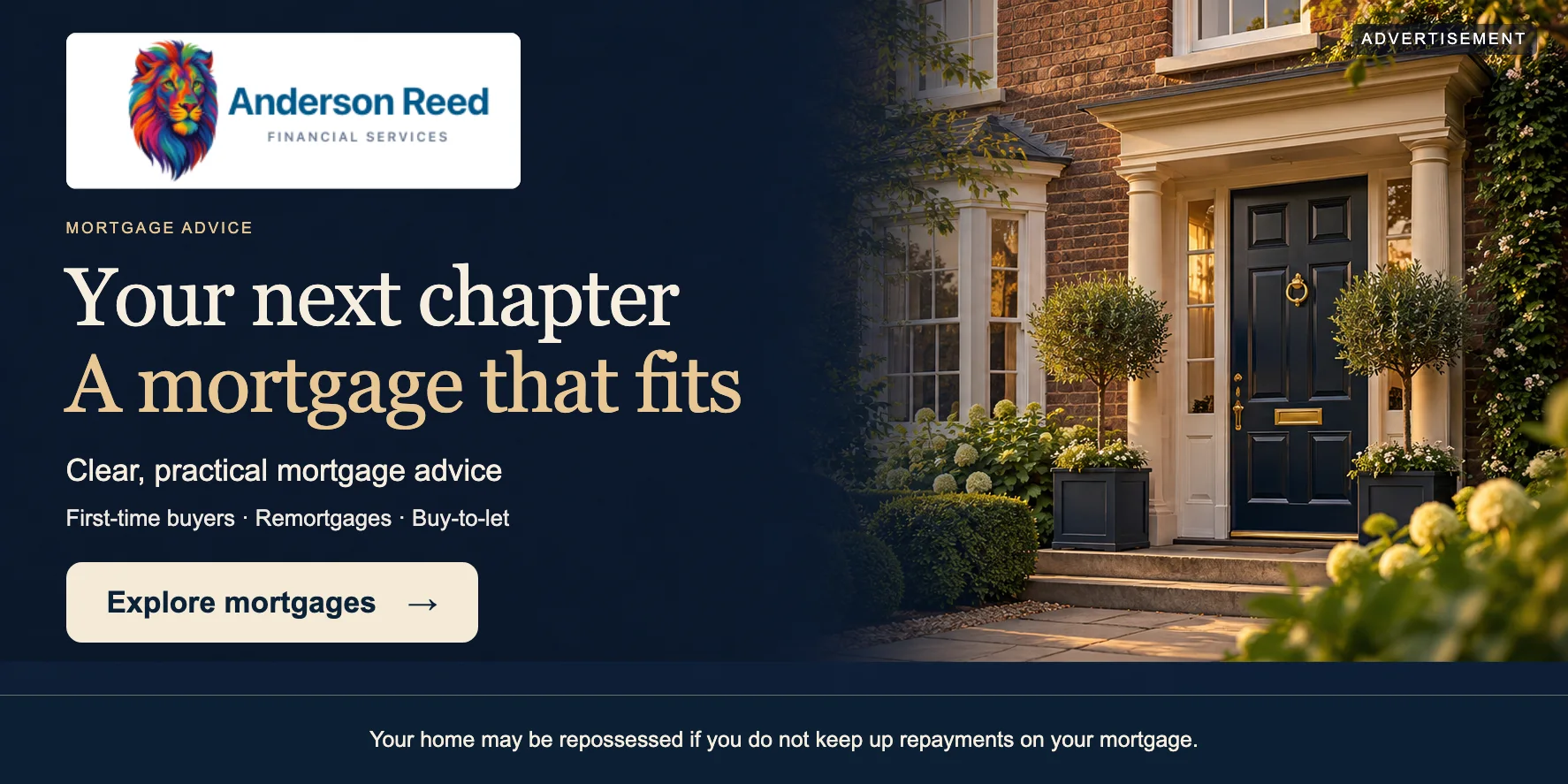 Anderson Reed — Financing for life’s next chapter with expert mortgage advice